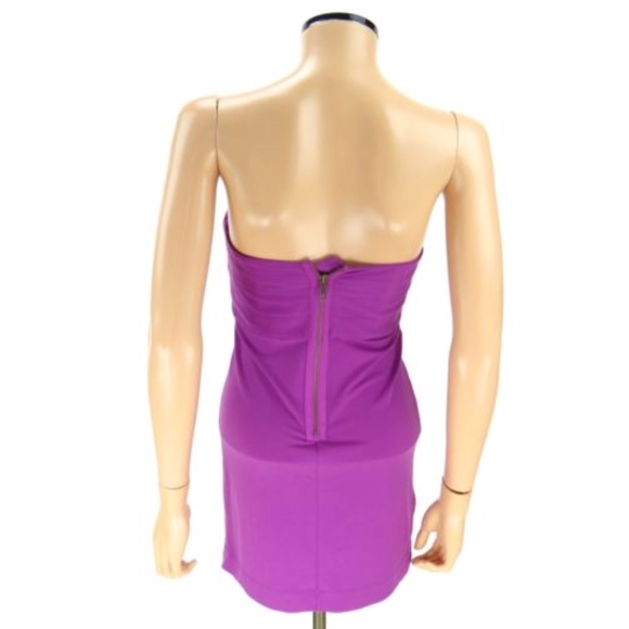 BCBGENERATION Bustier Top Wild Orchid Pink Sz 2 - Picture 8 of 8